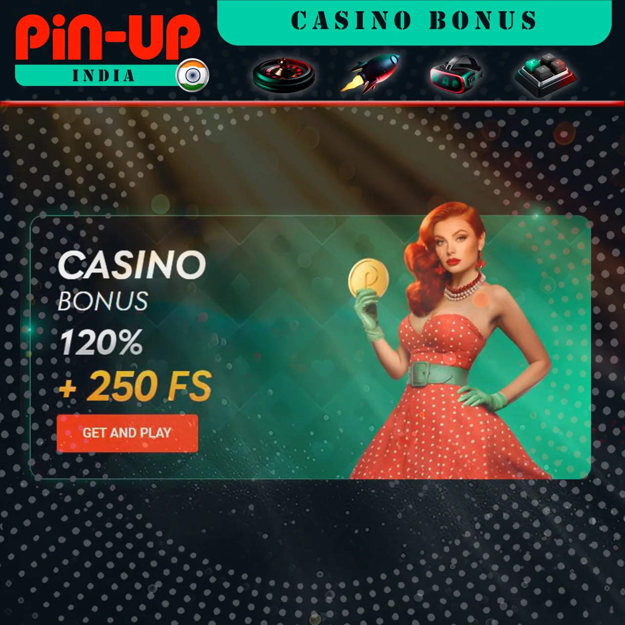 Check out the main casino bonus